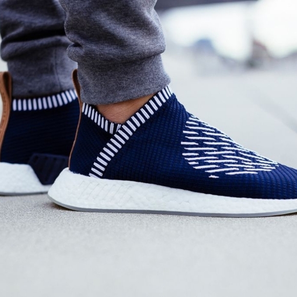 Men's Adidas NMD CS2 Primeknit City Sock Sneakers - Picture 1 of 10
